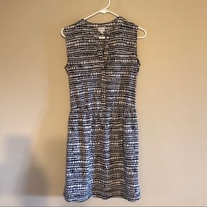 Sleeveless snap up t-shirt style dress from Target